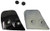 Zeus 990S - Replacement Pivot Kit Black PLATES/SCREWS