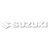 Factory Effex Fx 2015 1' Die-Cut Stickers Suzuki (White) 08-94412