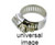 Spi Fuel Line Clip For 1/4" Tubings Package Of 10 SM-07045-1