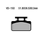 Vesrah Semi-Metallic Brake Pads Vd-150