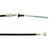Bronco Rear Brake Cable 105-192