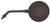 Emgo Mirror Oval 5" Stem Kawasaki. 20-29605