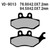 Vesrah Brake Pads (Vd-9013) VD-9013