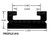 Spi Slide Profile 18 Black 52 1/4" 616-56-80