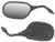 Emgo Mirror Set S 8Mm Black Hks 20-59610