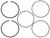 Namura Piston Ring Set NX-10252-4R