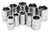 Performance Tool 10Pc 3/8" Dr Met Socket Set W38202