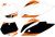 Factory Effex Fx 2015 Graphic Pre-Cut Number Plate Backgrounds 12-64520