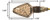 Emgo Spear Led Chr Clear Amb 61-75360