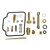 Psychic Carb Repair Kit XU-07381