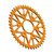 Jt Sprockets Rear Alloy Sprocket Orange 44 Tooth JTA890.44ORG