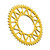 Jt Sprockets Rear Alloy Sprocket Gold 46 Tooth JTA486.46GLD