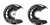 Psychic Front Disc Guard Set MX-05905BK