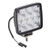 Cequent Towing Bargman/Wesbar Rectangular Led Work Light W/2-Way Plug 54209-025