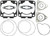 Cometic Pol 600 Xcsp 00-05 Touring Top End Gasket Set C2056