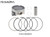 Namura +0.02 Piston Kit NW-20011-C