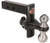 Trimax Razor 6" Powder Boat Black Drop Hitch TRZ6PB