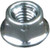 BOLT Hex Flange Nuts 10X14Mm 10/Pk 021-11014