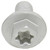BOLT Euro Torx Large Flange Bolt 6X.1.0X12Mm 10/Pk 024-70612