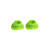 RFX Valve Rubber Seals 2Pcs Green FXVC 20000 00GN