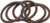 COMETIC Oil Dipstick O-Ring Evo Sportster 5/Pk Oe#11120 C9961