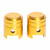 RFX Valve Caps 2Pcs Gold FXVC 10000 00GD