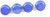 CHRIS PRODUCTS Mini-Reflectors Blue 4/Pk CH4B