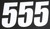 D-COR Number 5 White 6" 3/Pk 45-16-5