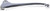 FIRE POWER Rear Brake Lever Silver 020-0203