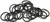 COMETIC Lower Pushrod Cover O-Ring Twin Cam 25/Pk Oe#11145 C9293