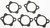 JAMES GASKETS Gasket Strtr Motor Foam 5/Pk 31488-81-F 31488-81-F