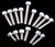 MODQUAD 7 Piece Stator Cover Stainless Bolt Kit BS1-1