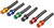 RFX Short Vent Tube Green 1 Way Cap FXVT 10000 55GN