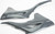 POLISPORT Radiator Scoops Nardo Grey Gas 8473800010