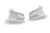 PUIG Rubber End Replacement Frame Slider R19 Pair White 3148B