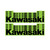 D-COR 6" Kawasaki Decal 10 Pk 40-20-107