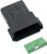 NAMZ CUSTOM CYCLE 12-Wire Black Deutsch Rcptcl & Wdglck Hd# 72109-94Bk DR-12B