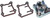 JAMES GASKETS Gasket Tappet Cover Frt/Rr Fm Twin Cam All 2/Pk 18635-99-F 18635-99-F