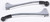 FIRE POWER Lever Set Silver W/ Black Tip 020-0289