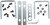 FIRE POWER Lc Jug Rack Hardware Kit 300-10294