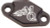 MODQUAD Brake Block Off Plate (Black) PB-1BLK