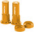 RFX Rim Lock Nuts & Washers 2Pcs Yellow FXRL 90000 99YL
