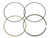 NAMURA Piston Rings 95.97Mm Hon For Namura Pistons Only NX-10045R