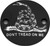 CUSTOM ENGRAVING M8 Timer Cover Don'T Tread Black PATR08-63BG