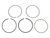 NAMURA Piston Rings 84.95Mm Yam For Namura Pistons Only NA-40011-2R