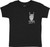 DBK Training Wheels Toddler Tee Black 2T TT-TRAININGWH-2T