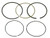 NAMURA Piston Rings 87.43Mm Pol For Namura Pistons Only NA-50012-2R
