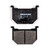 BRAKING Brake Pad Set Semi-Metallic 646SM1