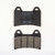 BRAKING Brake Pad Set Semi-Metallic 784SM1