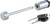 CURT Coupler Lock 1/4" Pin 3-3/8" Latch Span 23523
